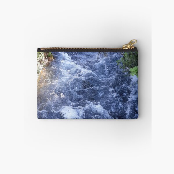 Item preview, A flowing river,river, flow, water, turquoise, navy, blue, vegetation, paradise, island, summer, beach, adventure, foam, tropical, exotic, aqua, rain, xmas, holidays, designed and sold by PrintedDreams.