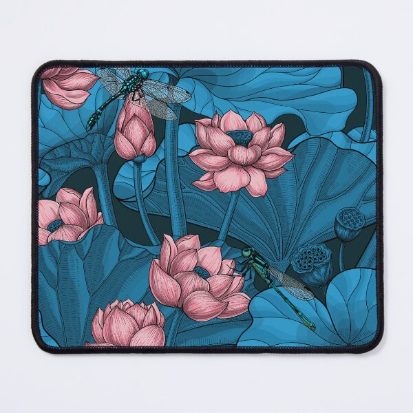 Item preview, Night Lotus garden designed and sold by Katerina Mitkova Kirilova.