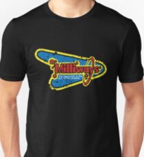 Camiseta ajustada Milliways: el restaurante en el fin del universo