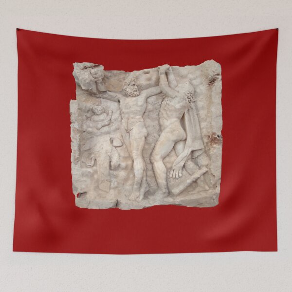 Item preview, Roman Sebasteion Relief Sculpture Release Of A Roman God Cut Out designed and sold by taiche.