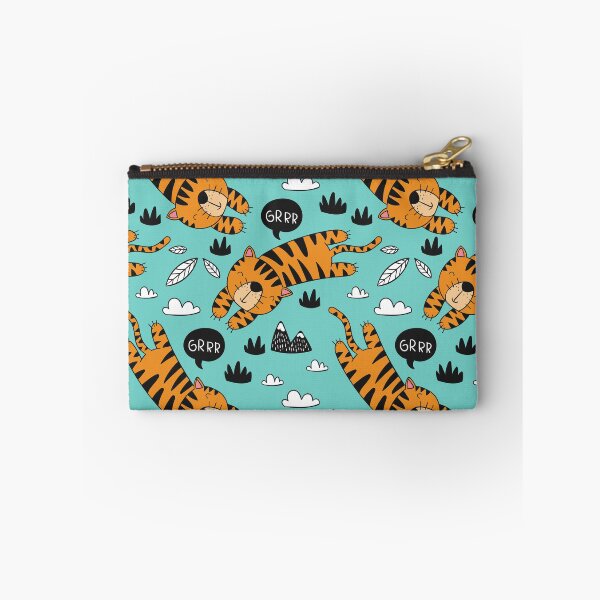 Item preview, Cute Tiger Pattern designed and sold by Imakeyouhappy.