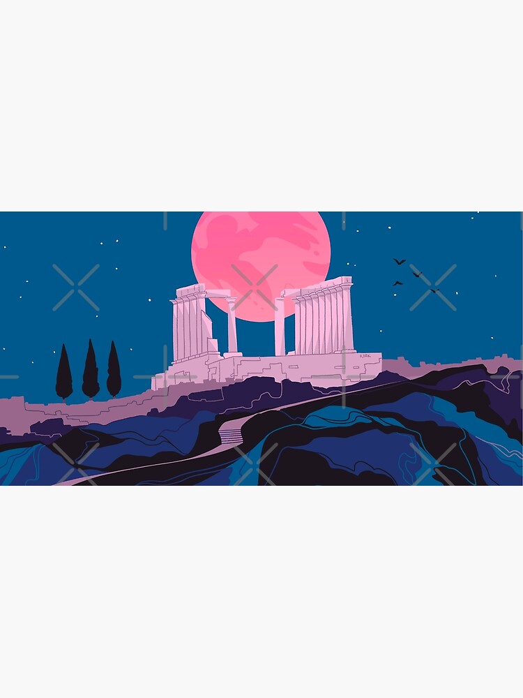 Temple of Poseidon at Sounion by flaroh