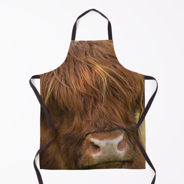 Item preview, Highland Cow Face designed and sold by rawshutterbug.