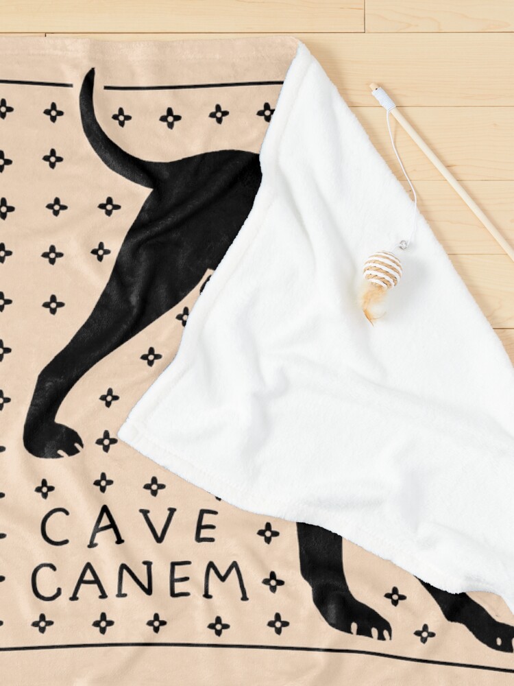 Alternate view of CAVE CANEM Pet Blanket