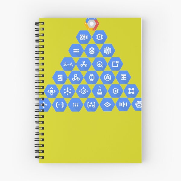 Item preview, Google Cloud Platform Elements Pyramid  T-Shirt designed and sold by AnjarDantinger.