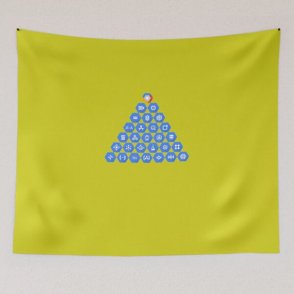 Item preview, Google Cloud Platform Elements Pyramid  T-Shirt designed and sold by AnjarDantinger.