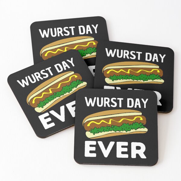 Item preview, Wurst day ever designed and sold by Thetruemo.
