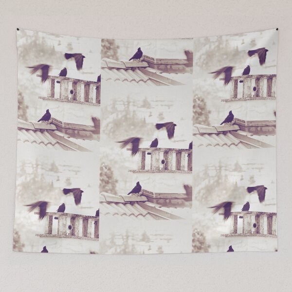 Item preview, Crows in Winter designed and sold by Silvia Ganora.