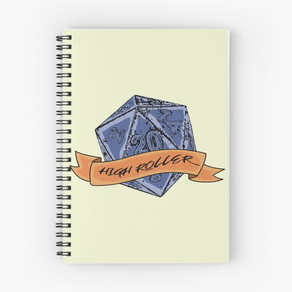 Item preview, high roller - D20 dice - funny nerd designed and sold by nerdy-northern.