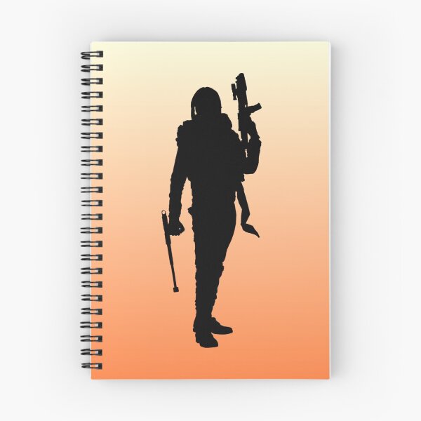 Item preview, Jyn Erso - Armed Silhouette designed and sold by FangirlFuel.