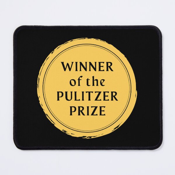 Item preview, Winner Of The Pulitzer Prize On Dark Background designed and sold by BeakHouse.