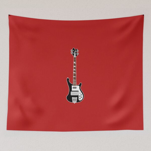 Item preview, GUITAR SILHOUETTES - RICKENBACKER BASS  T-Shirt designed and sold by LongHoanga.