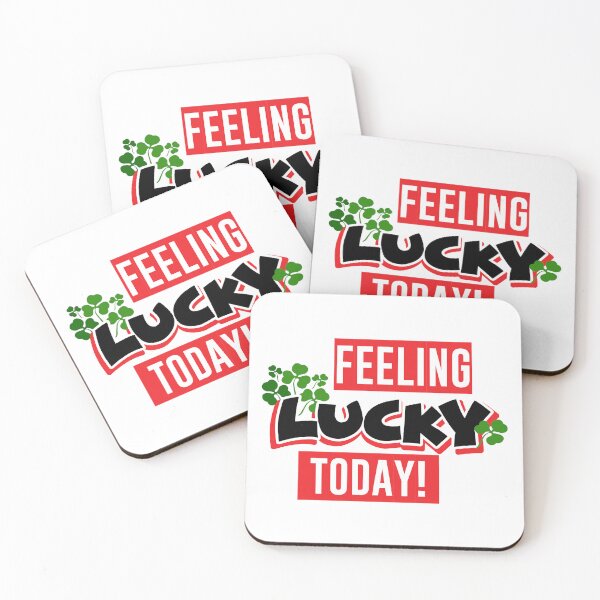 Item preview, Feeling Lucky Today Red designed and sold by SirErnZ.