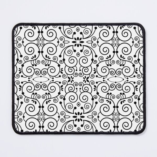 Item preview, Swirlygig Black on White Repeat 5748 designed and sold by Art in My Loft.