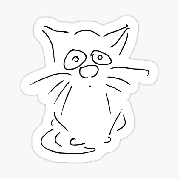 Hungry Eyes Sticker