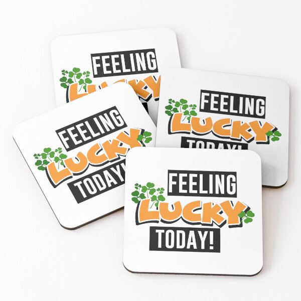 Item preview, Feeling Lucky Today print designed and sold by SirErnZ.