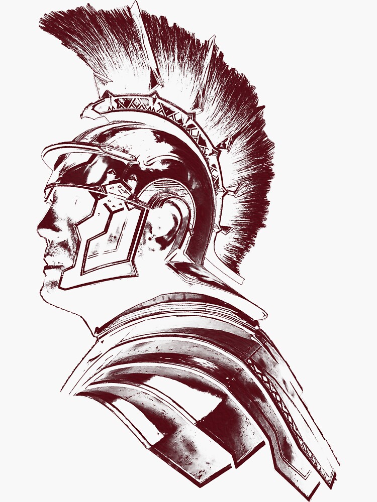"Roman Centurion" Sticker for Sale by ErianAndre Redbubble