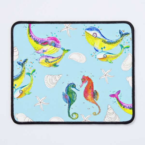 Item preview, Whales and seahorses designed and sold by Design-Arte.