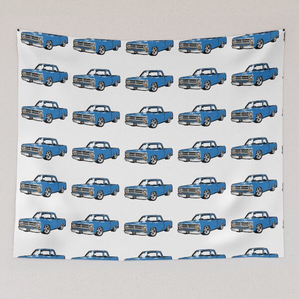 Item preview, Blue 80s R Truck Lowered designed and sold by CoolRide.