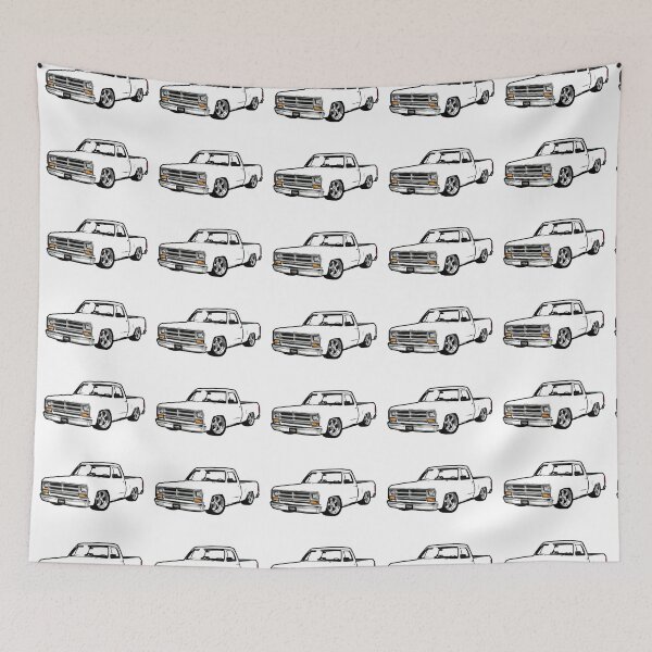 Item preview, White 80s R Truck Lowered designed and sold by CoolRide.