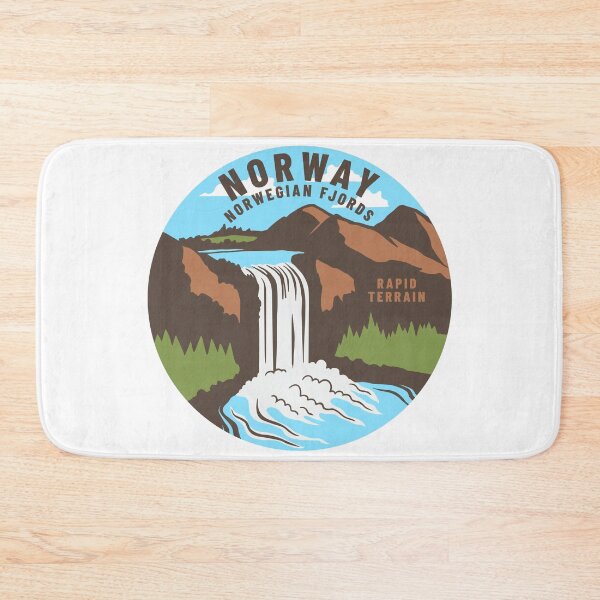 Item preview, NORWEGIAN FJORDS, NORWAY designed and sold by RapidTerrain.
