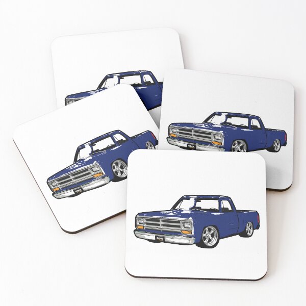 Aperçu de l'œuvre Deep Blue 80s R Camion abaissé créée et vendue par CoolRide.