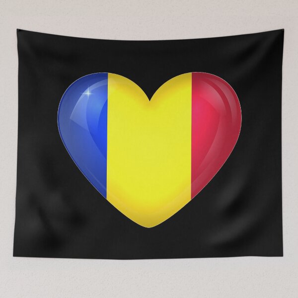Item preview, My heart is in Romania, Love Romania. designed and sold by ArtIsParty.