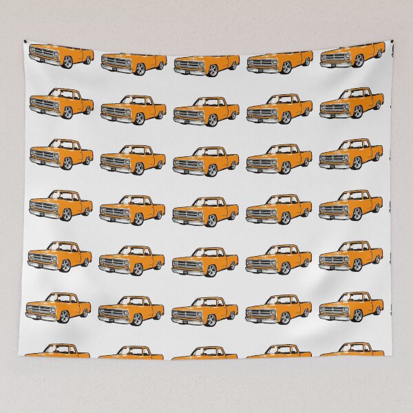 Item preview, Yellow 80s R Truck Lowered designed and sold by CoolRide.