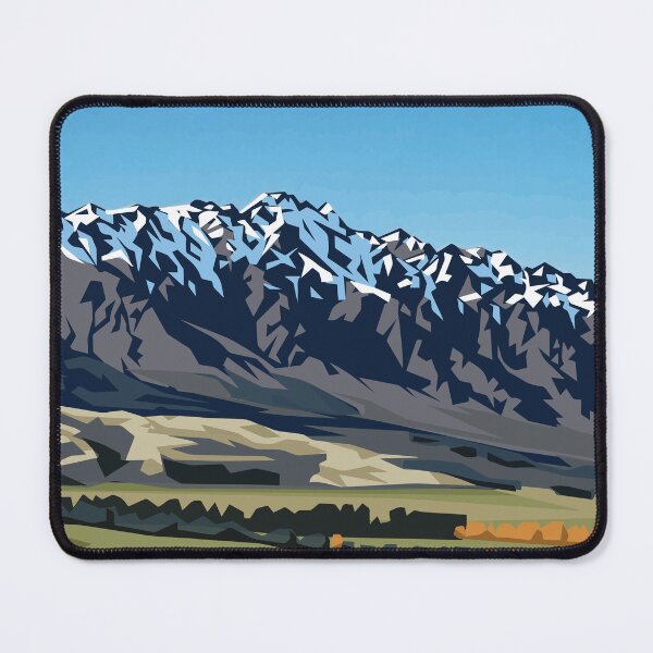 Item preview, The Remarkables/Kawarau mountain range designed and sold by Ira Mitchell.