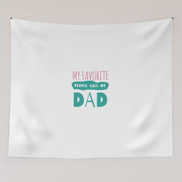 Item preview, My favorite people call me dad designed and sold by InstaCreatives.