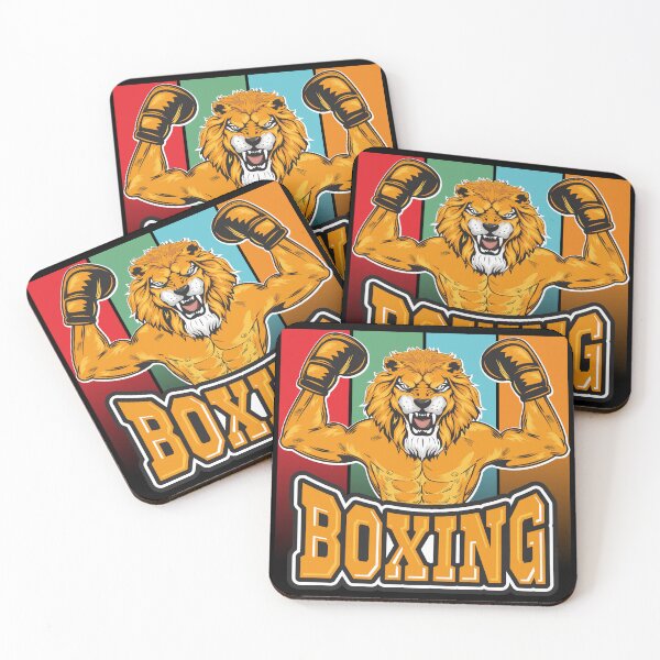 Item preview, Lion Boxing Funny designed and sold by soebekhi.
