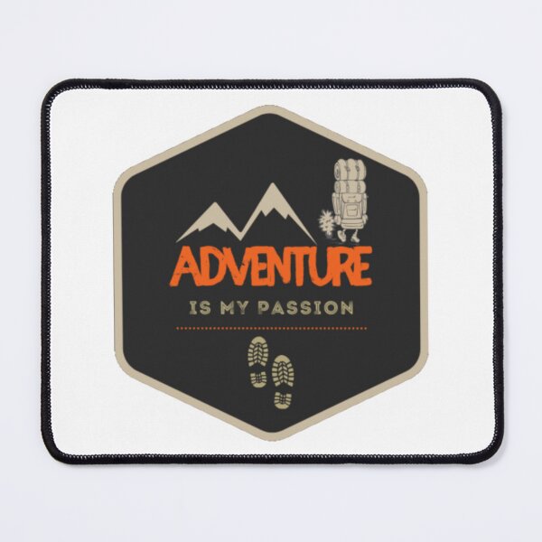 Item preview, Adventure is my Passion designed and sold by idea-factory.