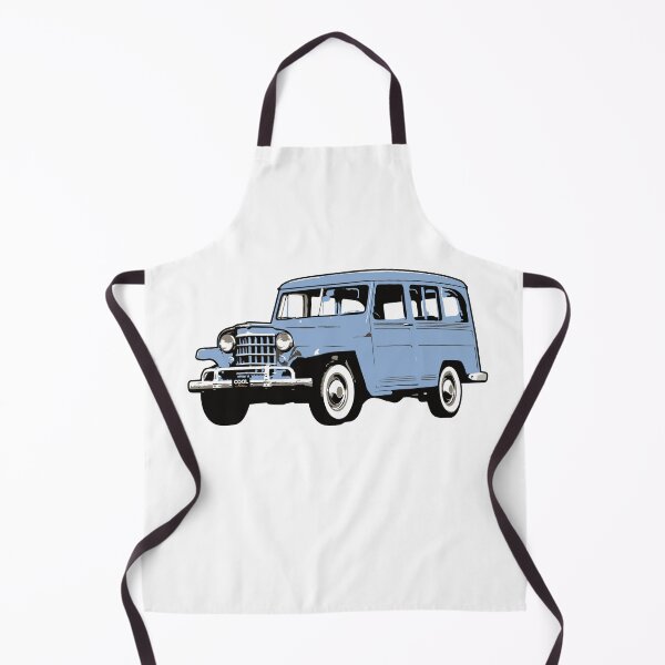 Item preview, Light Blue Vintage Station Wagon designed and sold by CoolRide.