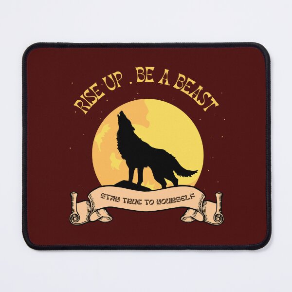 Item preview, RISE UP. BE A BEAST Stay True to Yourself designed and sold by gabbygeorgechen.