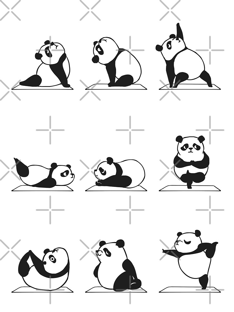 Panda Yoga - Panda Yoga - T-Shirt