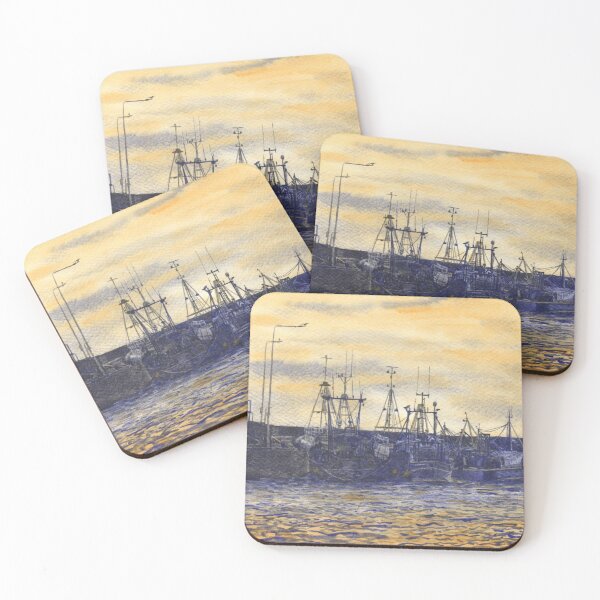 Item preview, Pittenweem Harbour at Sunset designed and sold by Moti Black.
