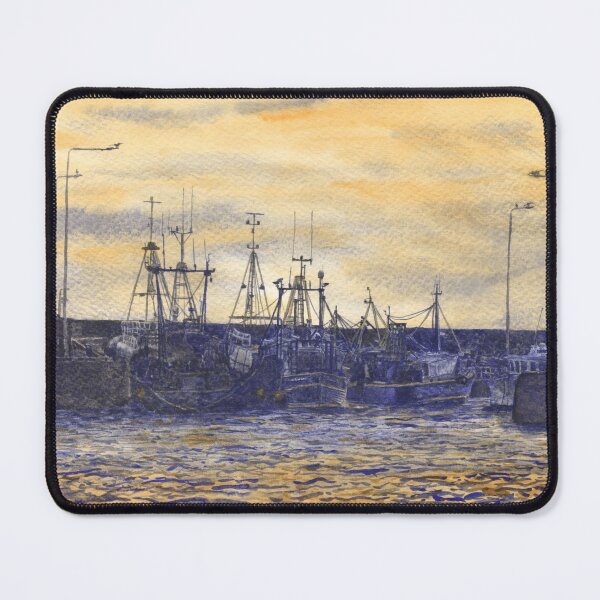 Item preview, Pittenweem Harbour at Sunset designed and sold by Moti Black.