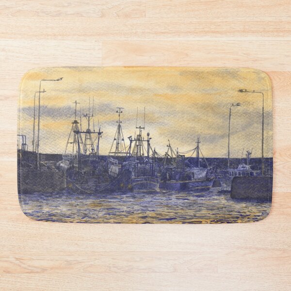 Item preview, Pittenweem Harbour at Sunset designed and sold by Moti Black.