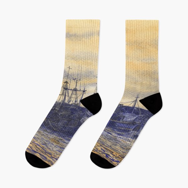 Item preview, Pittenweem Harbour at Sunset designed and sold by Moti Black.