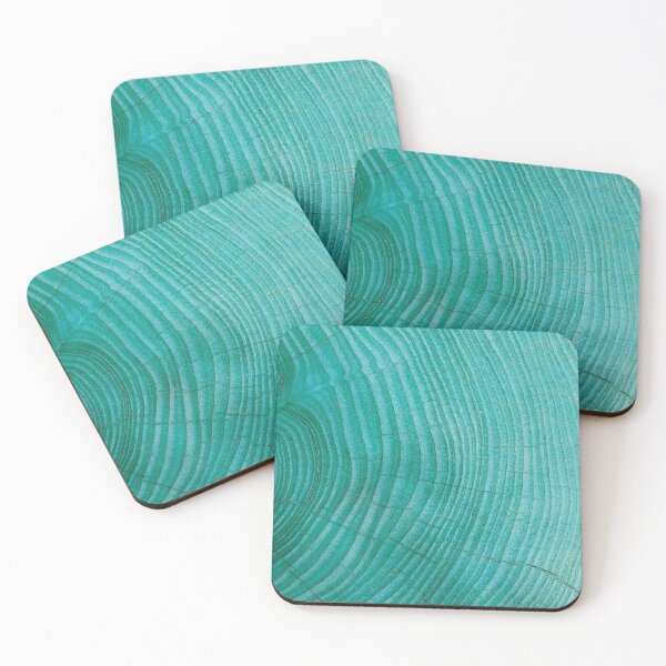 Item preview, Turquoise wood designed and sold by flamendes.