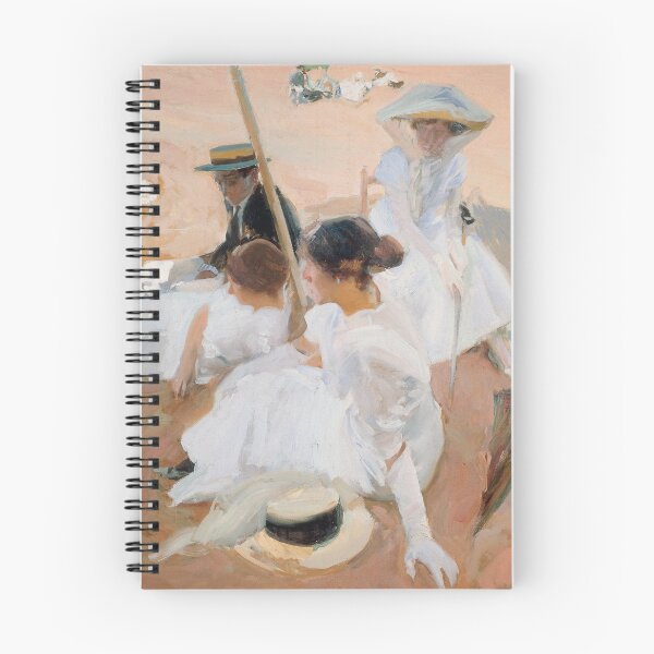 Item preview, Joaquin Sorolla Y Bastida - Under The Awning, On The Beach At Zarauz (1905) designed and sold by artcenter.