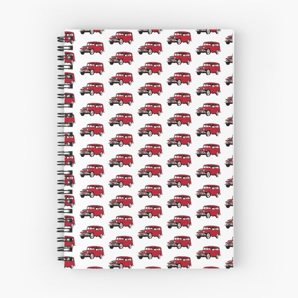 Item preview, Red Vintage Station Wagon designed and sold by CoolRide.