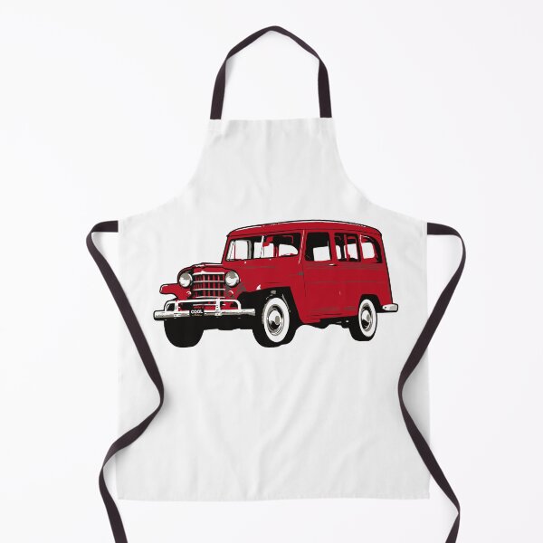 Item preview, Red Vintage Station Wagon designed and sold by CoolRide.