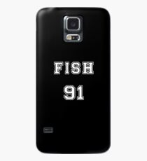 Rhiannon Fish Jersey Style Case/Skin for Samsung Galaxy