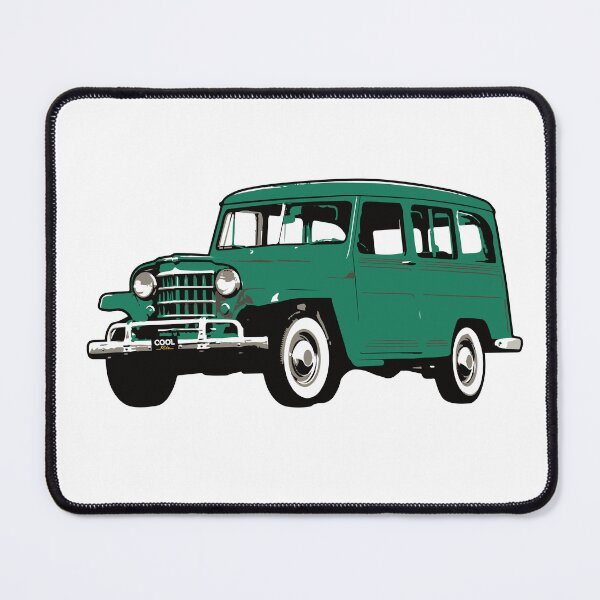 Item preview, Green Vintage Station Wagon designed and sold by CoolRide.