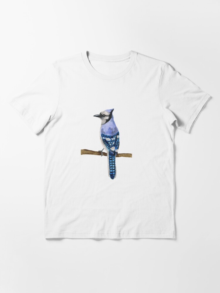 Blue Jay Head  Production Ready Artwork for T-Shirt Printing