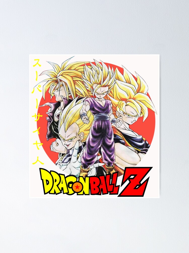 Dragon Ball Z Super Saiyan hotsell 2 Teen Gohan Displate Metal Poster 1st Edition Print