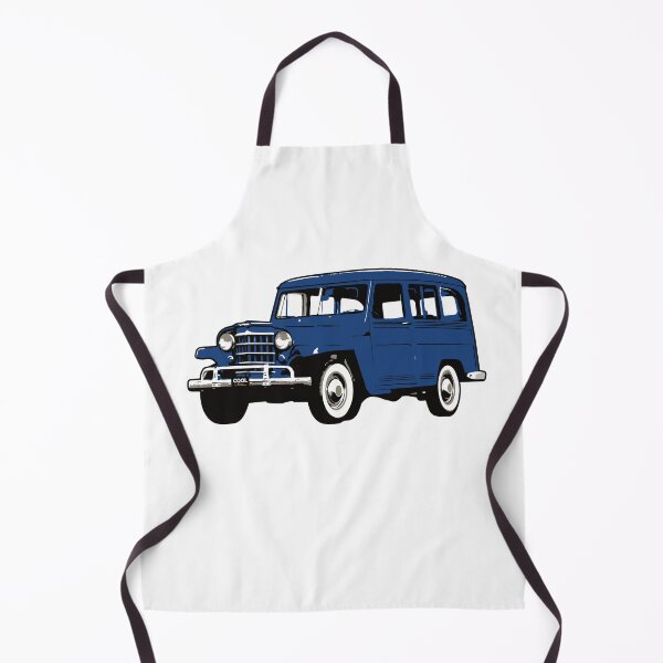 Item preview, Blue Vintage Station Wagon designed and sold by CoolRide.