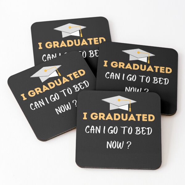 Item preview, I Graduated Can I Go To Bed Now  . designed and sold by Hab2.