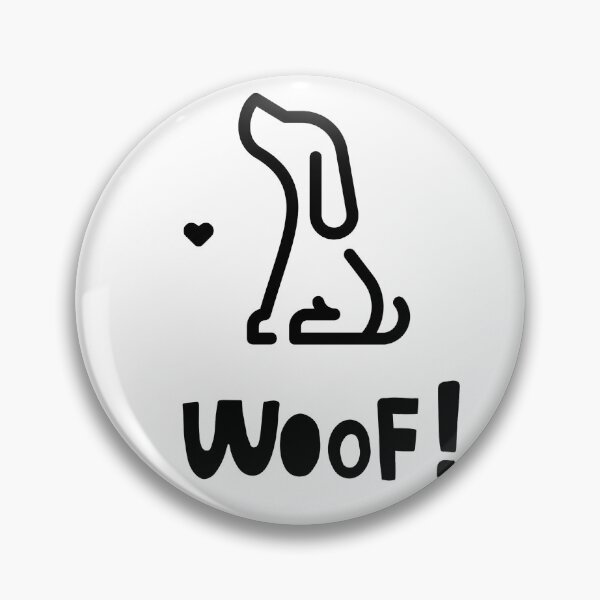 Item preview, Animal Dog Bp Woof Sign  designed and sold by formylovelydog.